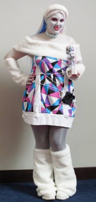 Hildur Galaxy as Abbey Bominable, photo by Tom Good