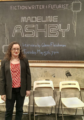 The absolutely amazing Madeline Ashby.